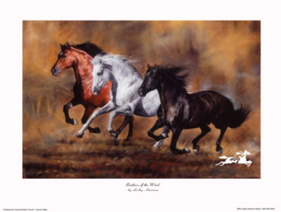 Brothers Of The Wind by Lesley Harrison Pricing Limited Edition Print image