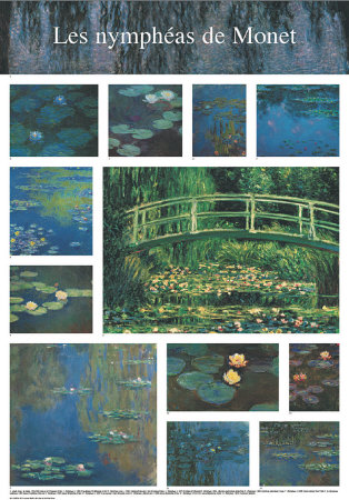 Les Nympheas De Monet by Claude Monet Pricing Limited Edition Print image