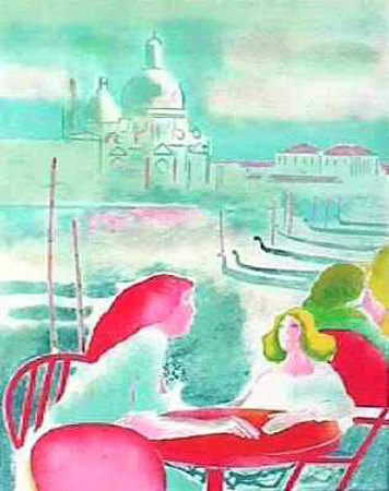 Voyage A Venise by Paul Guiramand Pricing Limited Edition Print image