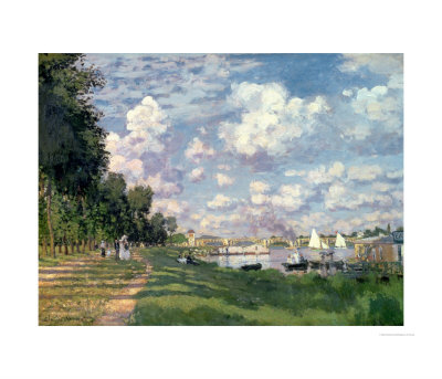 The Marina At Argenteuil, 1872 by Claude Monet Pricing Limited Edition Print image