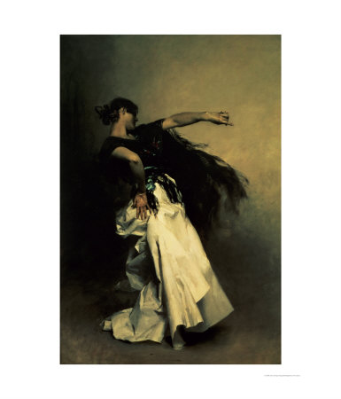 The Spanish Dancer, Study For El Jaleo, 1882 by John Singer Sargent Pricing Limited Edition Print image