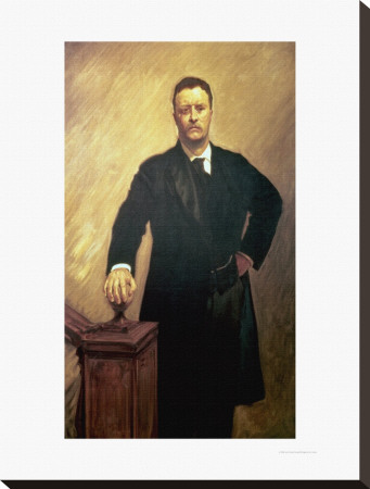 Portrait Of Theodore Roosevelt by John Singer Sargent Pricing Limited Edition Print image