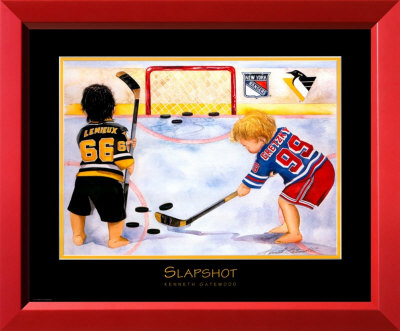 Slap Shot by Kenneth Gatewood Pricing Limited Edition Print image
