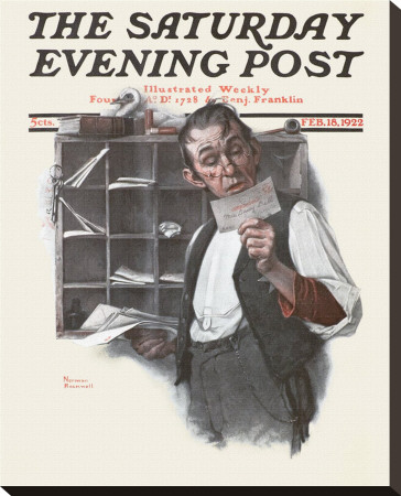 Sorting Mail by Norman Rockwell Pricing Limited Edition Print image