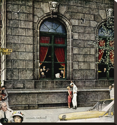 University Club by Norman Rockwell Pricing Limited Edition Print image