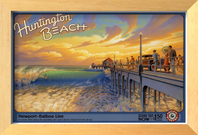 Huntington Beach by Kerne Erickson Pricing Limited Edition Print image