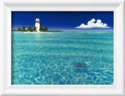 Boca Chita Lighthouse by Dan Mackin Pricing Limited Edition Print image