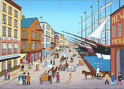 Portsmouths Harbour by Ledan Fanch Pricing Limited Edition Print image