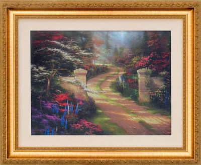 Spring Gate by Thomas Kinkade Pricing Limited Edition Print image
