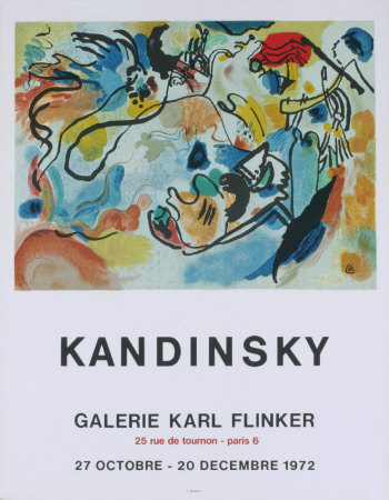 Galerie Karl Flinker, 1972 by Wassily Kandinsky Pricing Limited Edition Print image