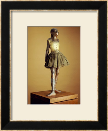 The Little Fourteen Year Old Dancer, Cast 1921 by Edgar Degas Pricing Limited Edition Print image