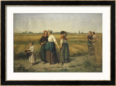 The Reapers, C.1860 by Jules Breton Pricing Limited Edition Print image