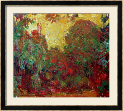 The House At Giverny, 1922 by Claude Monet Pricing Limited Edition Print image