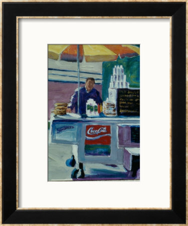 Pretzel Vendor by Patti Mollica Pricing Limited Edition Print image