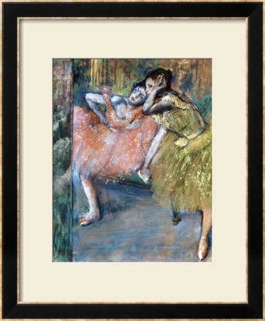 Two Dancers By A Hearth, Circa 1901 by Edgar Degas Pricing Limited Edition Print image