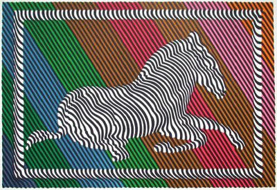 Zebres Iii by Victor Vasarely Pricing Limited Edition Print image