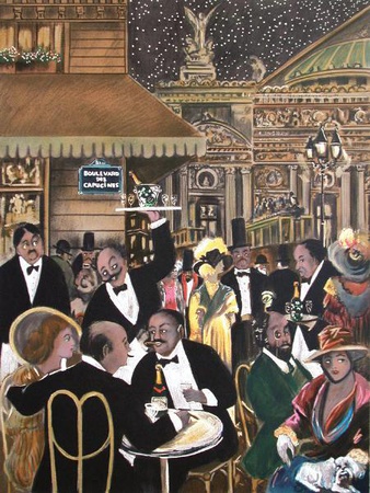Le Grand Café De Paris by Guy Buffet Pricing Limited Edition Print image