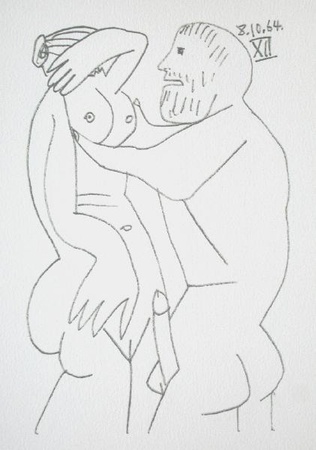 Le Goût Du Bonheur 61 by Pablo Picasso Pricing Limited Edition Print image