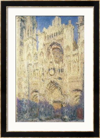 Rouen Cathedral In The Afternoon by Claude Monet Pricing Limited Edition Print image