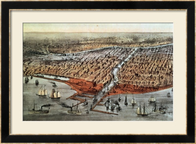 Chicago As It Was, Circa 1880 by Currier & Ives Pricing Limited Edition Print image