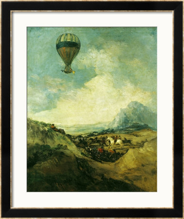 The Balloon Or, The Ascent Of The Montgolfier by Francisco De Goya Pricing Limited Edition Print image