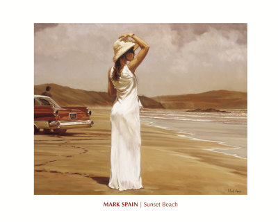 Sunset Beach by Mark Spain Pricing Limited Edition Print image