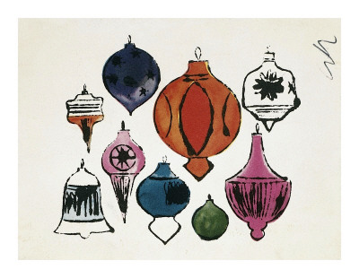 Tree Decorations, C.1956 by Andy Warhol Pricing Limited Edition Print image