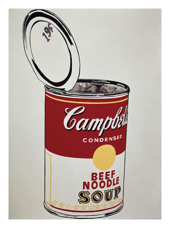 Big Campbell's Soup Can, C.19 Cents, C.1962 by Andy Warhol Pricing Limited Edition Print image