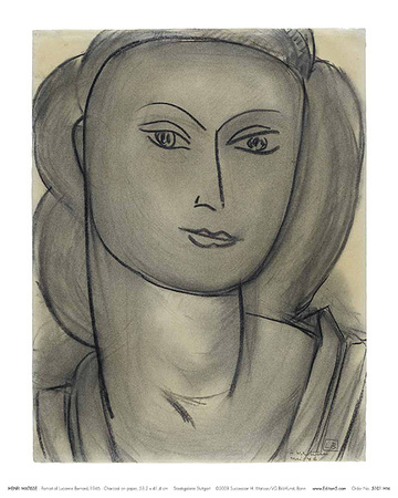 Madame L.B. (Lucienne Bernard), C.1946 by Henri Matisse Pricing Limited Edition Print image