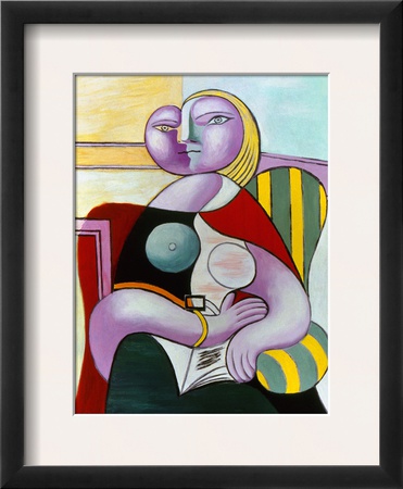 Picasso: Reading, 1932 by Pablo Picasso Pricing Limited Edition Print image