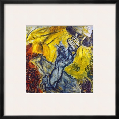 Marc Chagall: Moses by Marc Chagall Pricing Limited Edition Print image