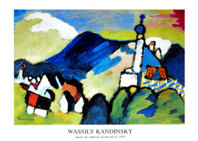 Study For Murnau Ii by Wassily Kandinsky Pricing Limited Edition Print image