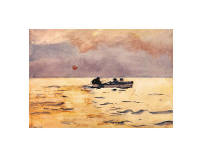 Rowing Home by Winslow Homer Pricing Limited Edition Print image