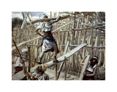 Building Of The Ark by James Tissot Pricing Limited Edition Print image