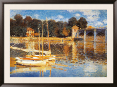 The Bridge At Argenteuil by Claude Monet Pricing Limited Edition Print image