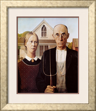 American Gothic by Grant Wood Pricing Limited Edition Print image