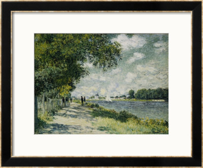The Seine At Argenteuil, 1875 by Claude Monet Pricing Limited Edition Print image
