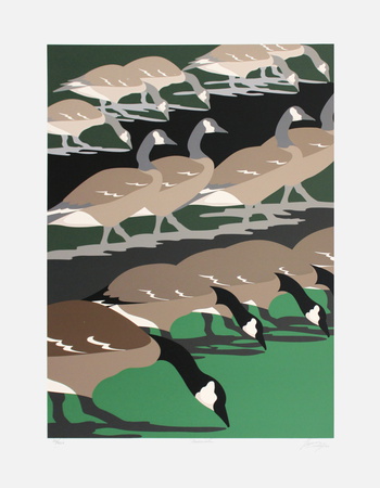 Promenade Geese by Tom Taylor Pricing Limited Edition Print image