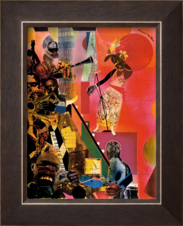 The Blues by Romare Bearden Pricing Limited Edition Print image