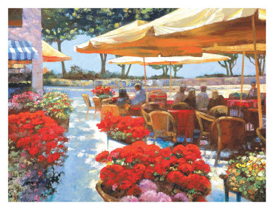 Cafe Ravello by Howard Behrens Pricing Limited Edition Print image