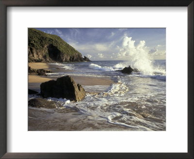 Atlantic Beach Of St. Kitts, Caribbean by Robin Hill Pricing Limited Edition Print image