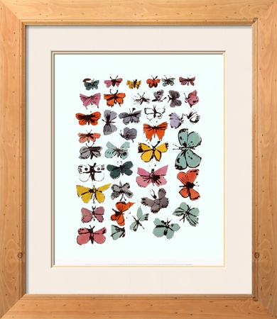 Butterflies, 1955 by Andy Warhol Pricing Limited Edition Print image