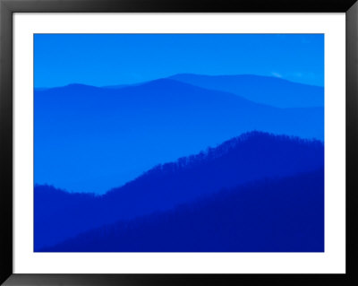 Winter View Of Appalachian Mountains, Great Smoky Mountains National Park, North Carolina, Usa by Adam Jones Pricing Limited Edition Print image