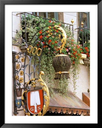 Traditional Handcrafted Sign, Munich, Germany by Adam Jones Pricing Limited Edition Print image