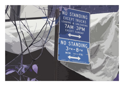 No Standing by Miguel Paredes Pricing Limited Edition Print image