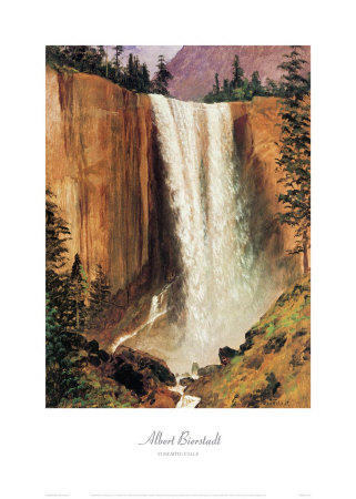 Yosemite Falls by Albert Bierstadt Pricing Limited Edition Print image