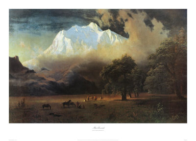 Mount Adams, Washington by Albert Bierstadt Pricing Limited Edition Print image