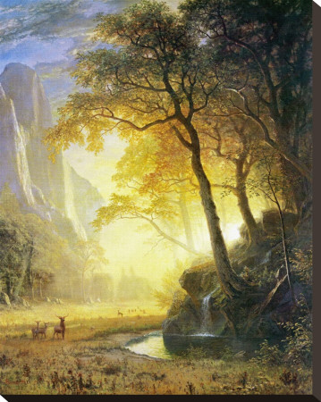 Hetch Hetchy Canyon by Albert Bierstadt Pricing Limited Edition Print image