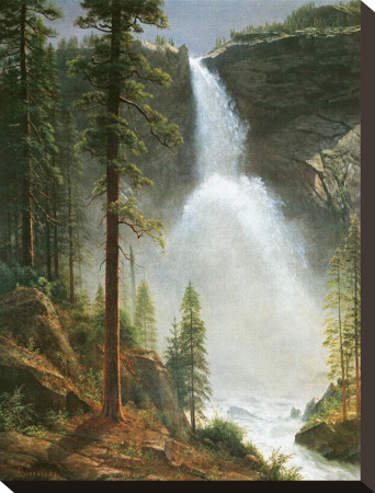Nevada Falls by Albert Bierstadt Pricing Limited Edition Print image