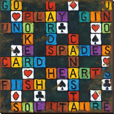 Play Cards by Janet Kruskamp Pricing Limited Edition Print image